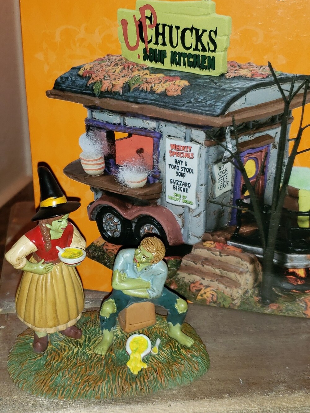 Department 56 Halloween Village Accessory "If It Doesn't Kill You..."